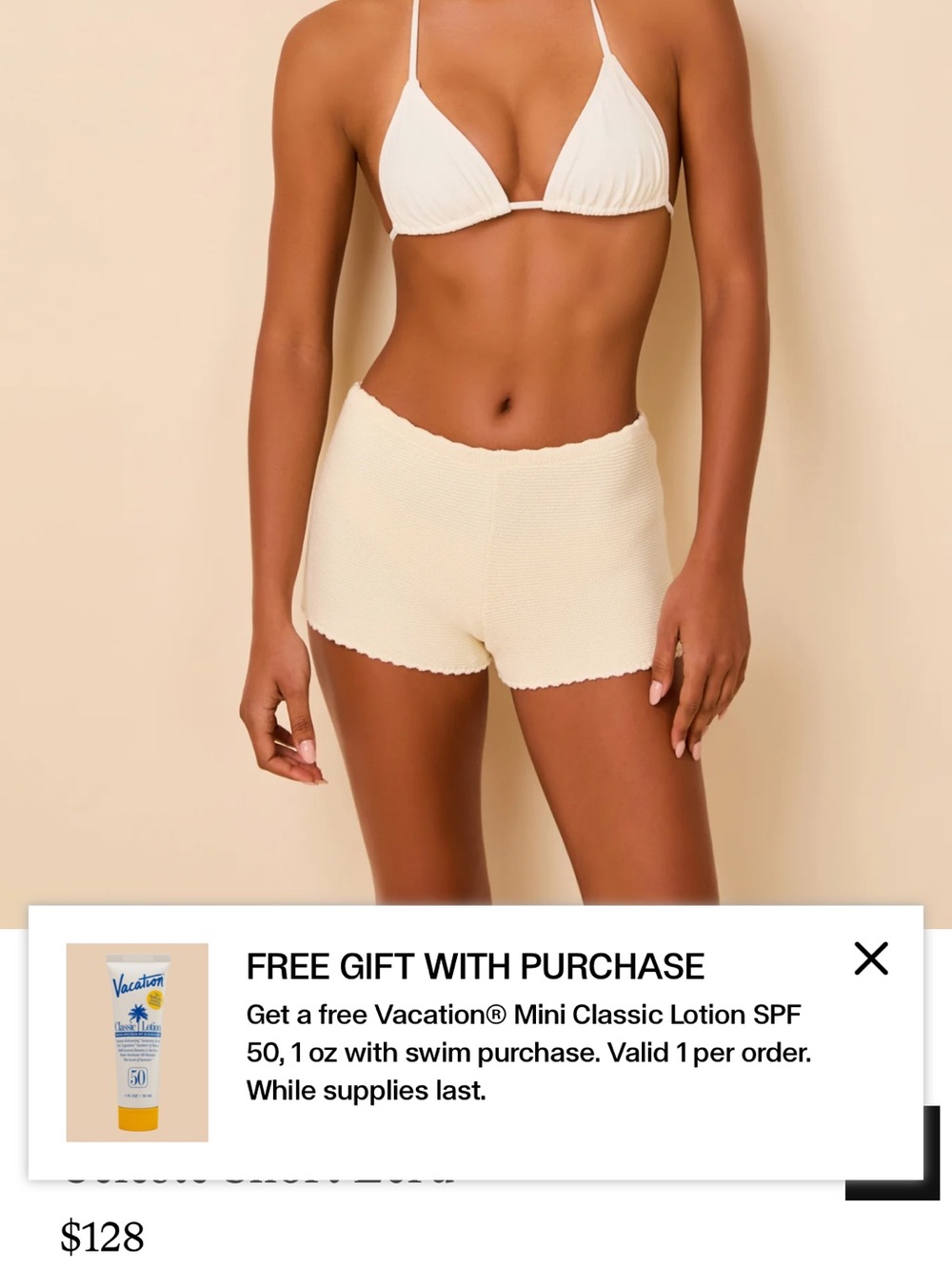 Solid and Striped Celeste Shorts